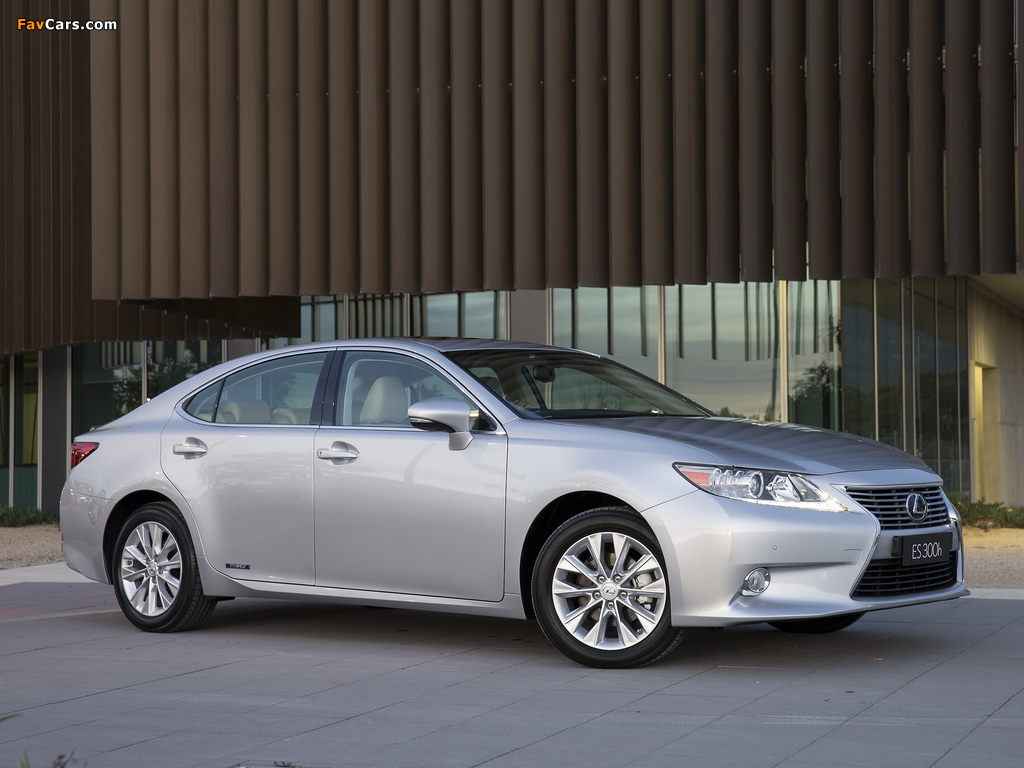 Pictures of Lexus ES 300h AU-spec 2013 (1024 x 768)