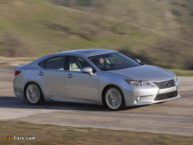 Lexus ES 300h 2012 wallpapers (640 x 480)