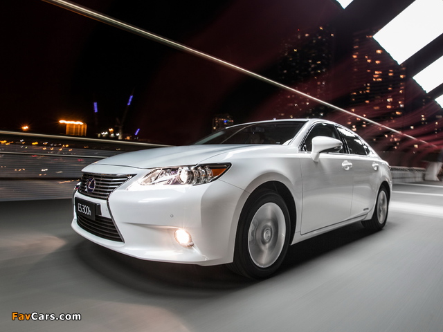 Lexus ES 300h AU-spec 2013 wallpapers (640 x 480)