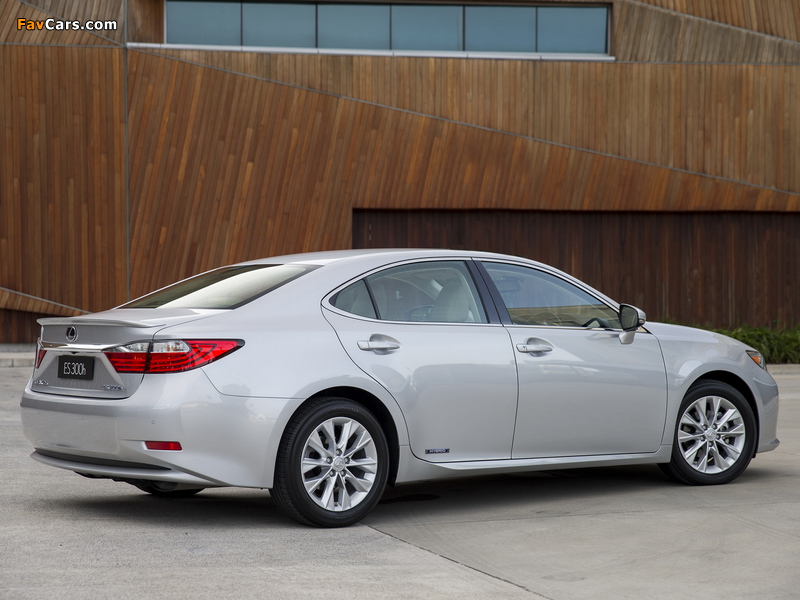 Lexus ES 300h AU-spec 2013 wallpapers (800 x 600)