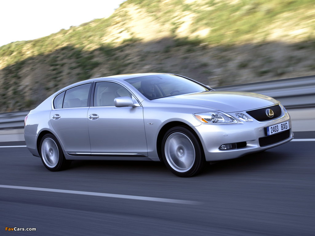 Images of Lexus GS 450h EU-spec 2006–08 (1024 x 768)