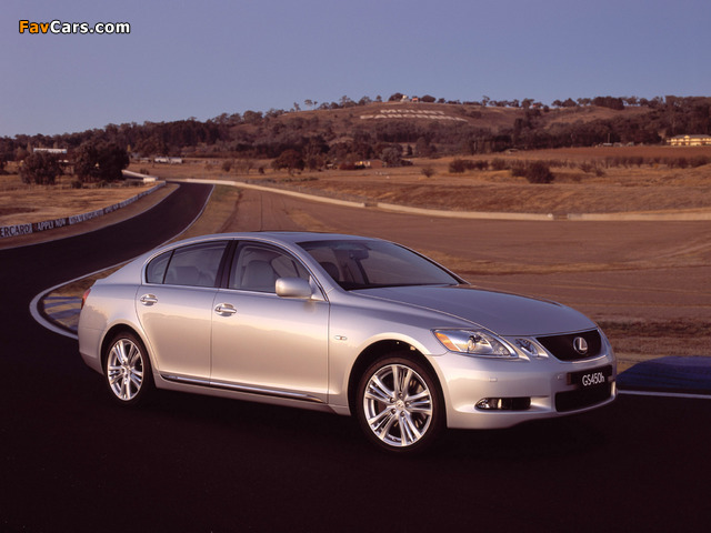 Images of Lexus GS 450h AU-spec 2006–08 (640 x 480)