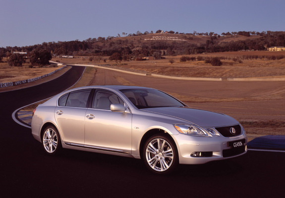 Images of Lexus GS 450h AU-spec 2006–08