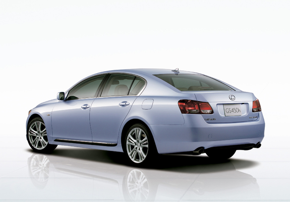 Images of Lexus GS 450h JP-spec 2006–08