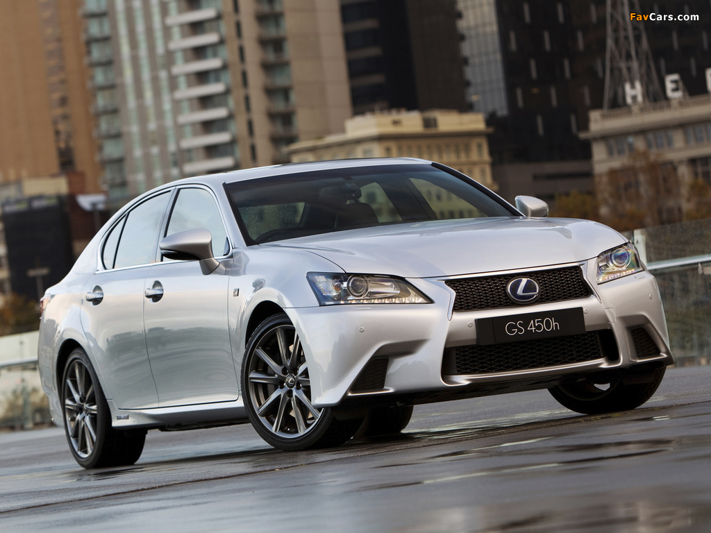 Images of Lexus GS 450h F-Sport AU-spec 2012 (1024 x 768)