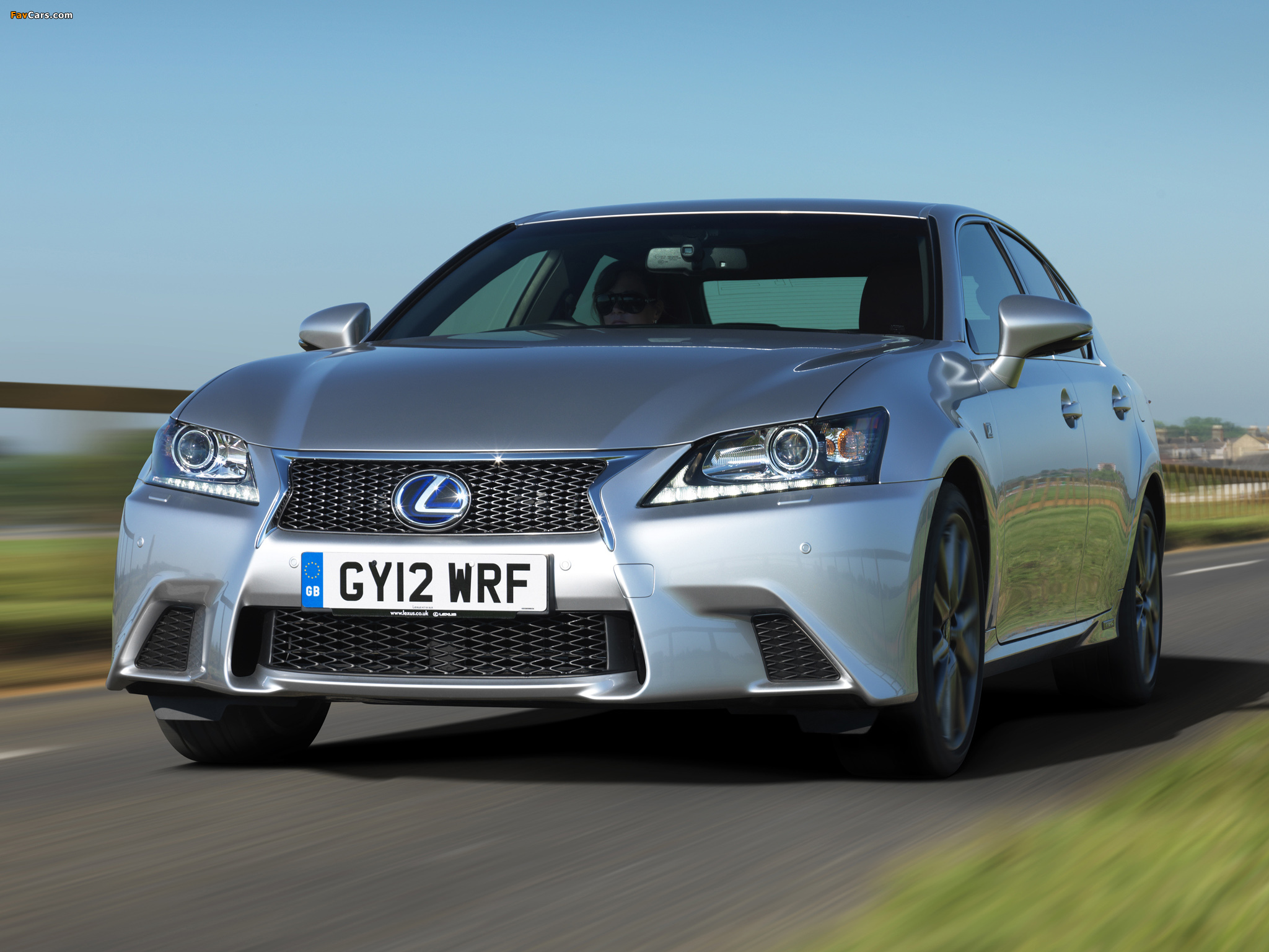 Images of Lexus GS 450h F-Sport UK-spec 2012 (2048 x 1536)