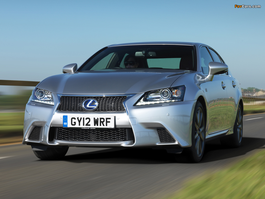 Images of Lexus GS 450h F-Sport UK-spec 2012 (1024 x 768)