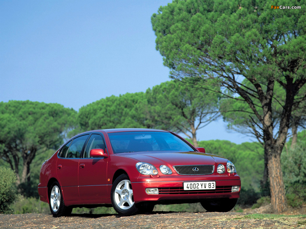 Lexus GS 300 EU-spec 1997–2004 images (1024 x 768)