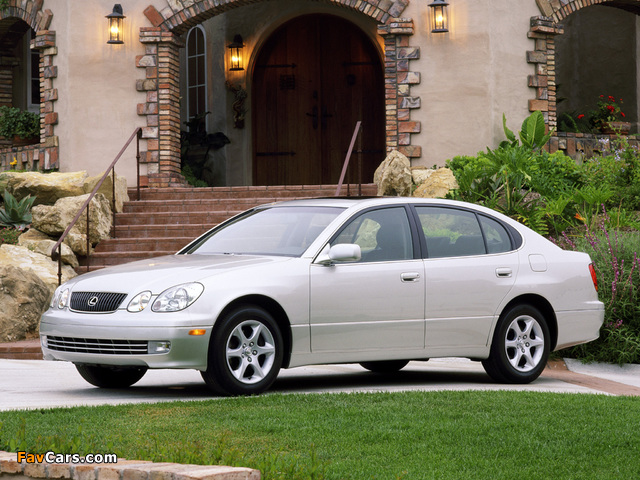 Lexus GS 300 1997–2004 pictures (640 x 480)