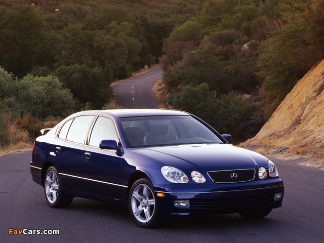Lexus GS 400 US-spec 1998–2000 photos (640 x 480)