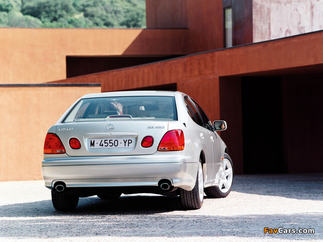 Lexus GS 430 EU-spec 2000–04 photos (640 x 480)