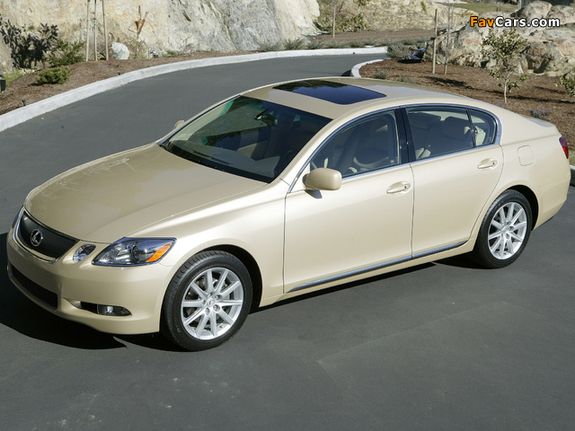 Lexus GS 300 2005–08 photos (640 x 480)