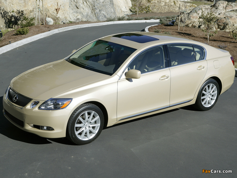 Lexus GS 300 2005–08 photos (800 x 600)