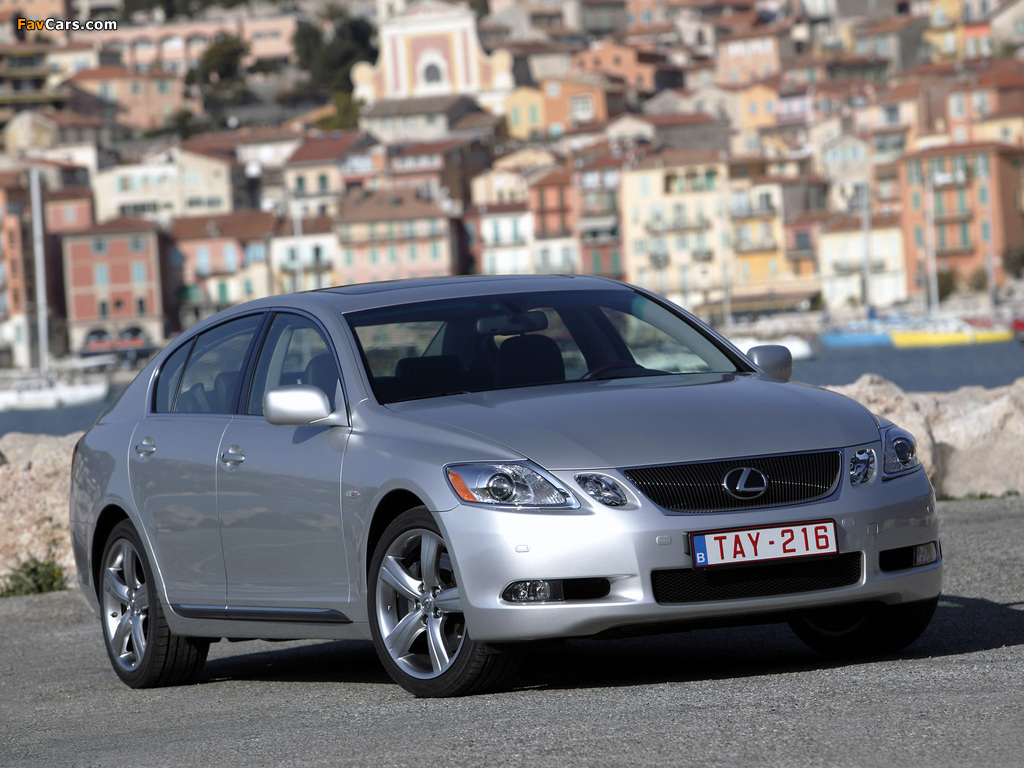 Lexus GS 430 EU-spec 2005–08 photos (1024 x 768)