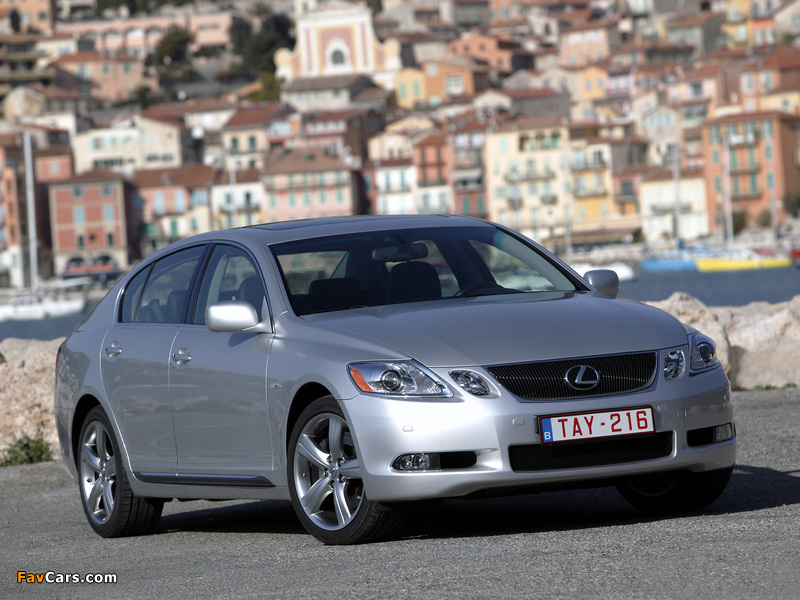 Lexus GS 430 EU-spec 2005–08 photos (800 x 600)