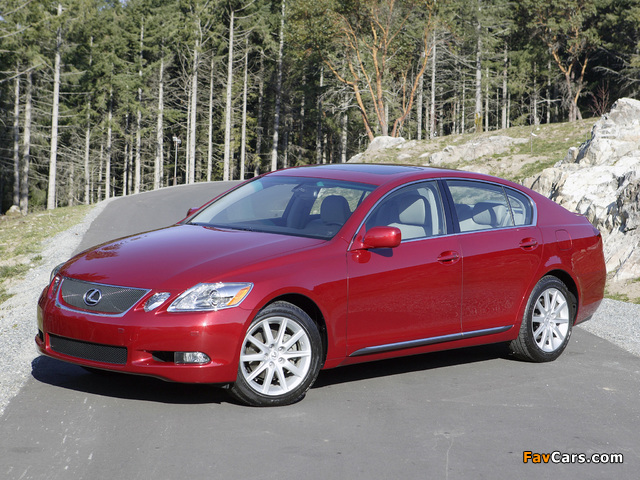 Lexus GS 300 2005–08 pictures (640 x 480)