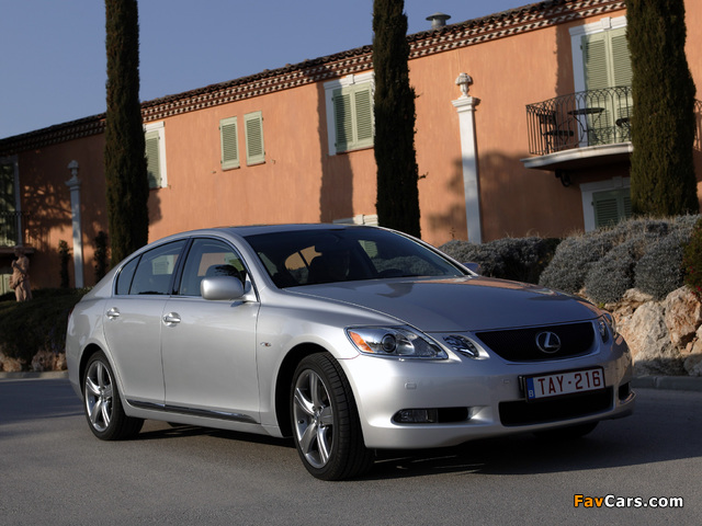 Lexus GS 430 EU-spec 2005–08 wallpapers (640 x 480)