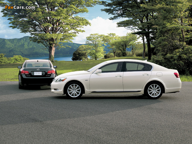 Lexus GS 350 JP-spec 2005–08 wallpapers (640 x 480)