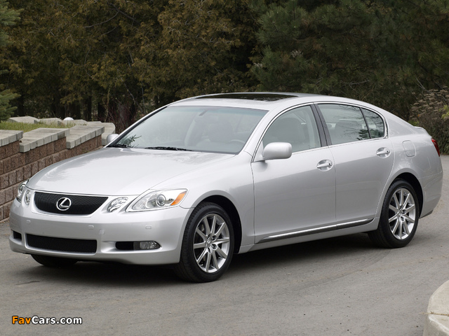 Lexus GS 300 2005–08 wallpapers (640 x 480)