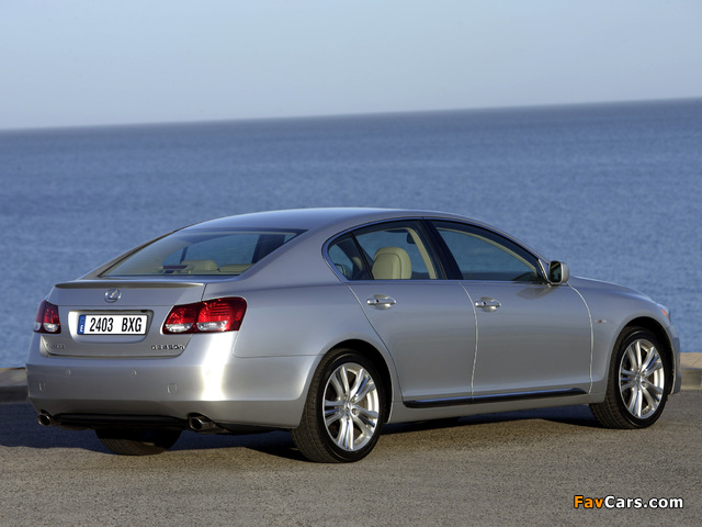 Lexus GS 450h EU-spec 2006–08 images (640 x 480)