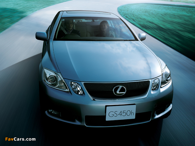 Lexus GS 450h JP-spec 2006–08 images (640 x 480)