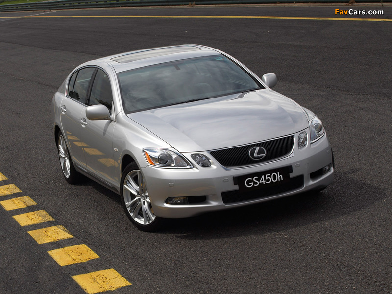 Lexus GS 450h AU-spec 2006–08 photos (800 x 600)