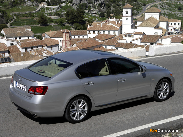 Lexus GS 450h EU-spec 2006–08 pictures (640 x 480)