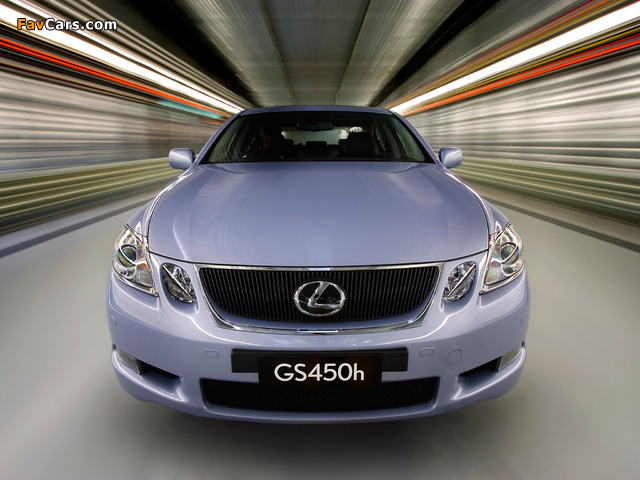 Lexus GS 450h AU-spec 2006–08 wallpapers (640 x 480)