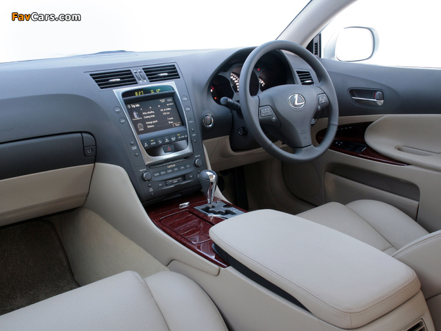Lexus GS 300 SE ZA-spec 2008–12 images (640 x 480)