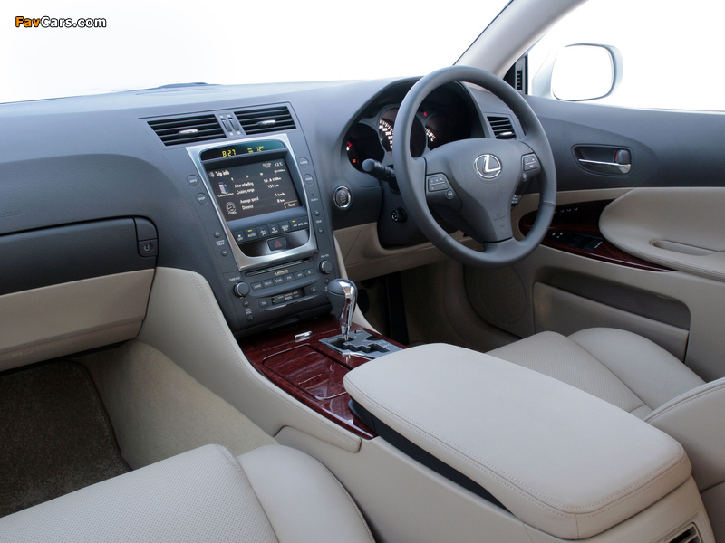 Lexus GS 300 SE ZA-spec 2008–12 images (800 x 600)