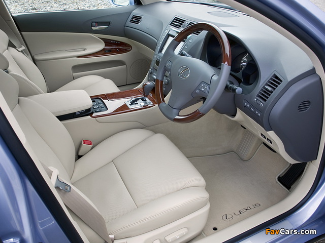 Lexus GS 450h UK-spec 2008–09 images (640 x 480)