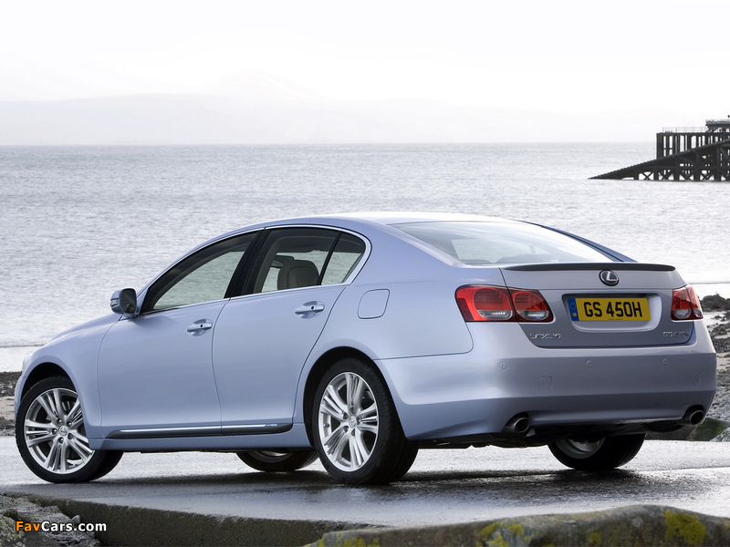 Lexus GS 450h UK-spec 2008–09 images (800 x 600)