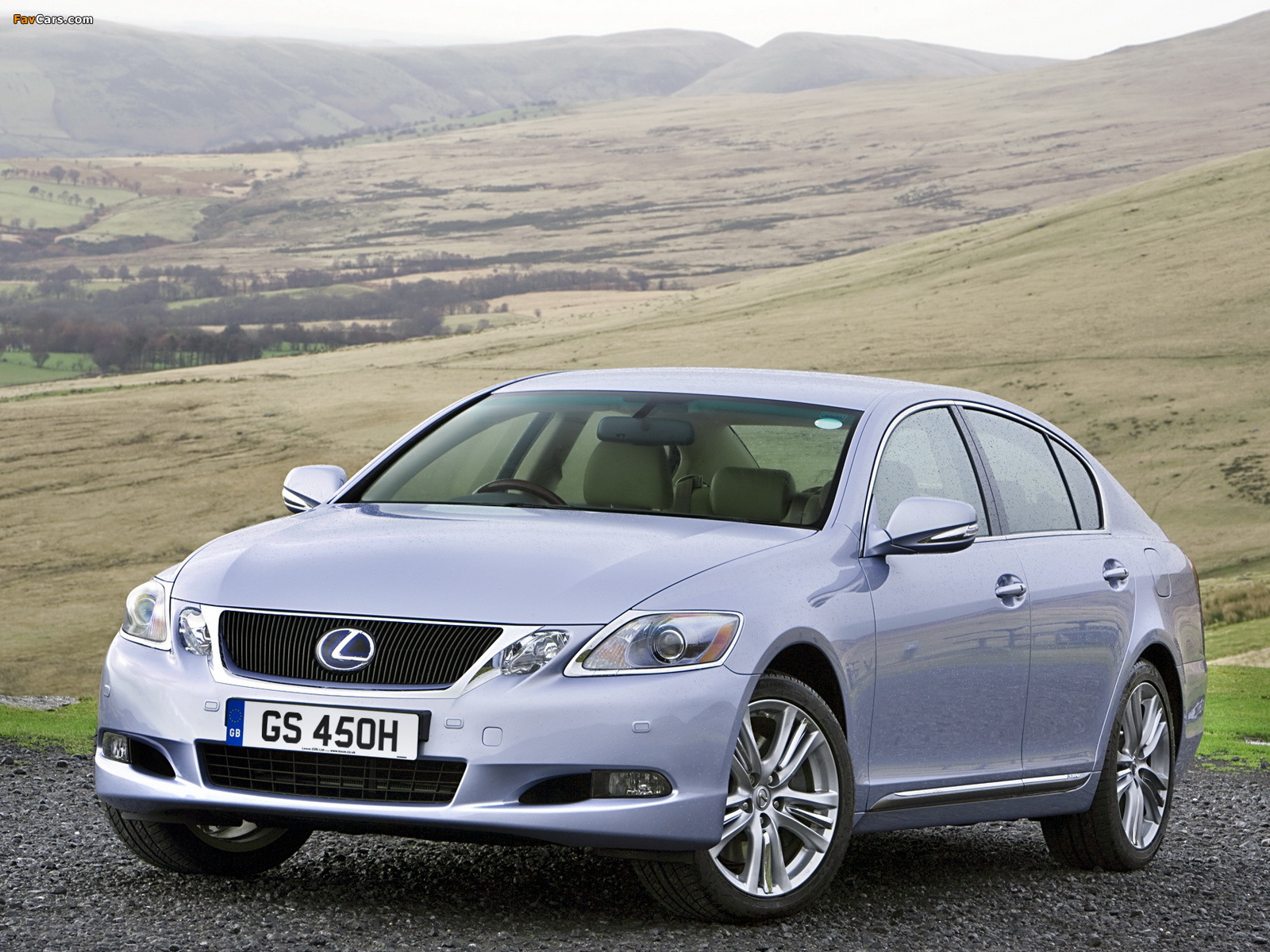 Lexus GS 450h UK-spec 2008–09 photos (1600 x 1200)