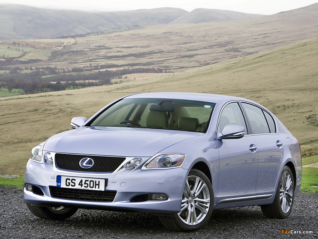 Lexus GS 450h UK-spec 2008–09 photos (1024 x 768)