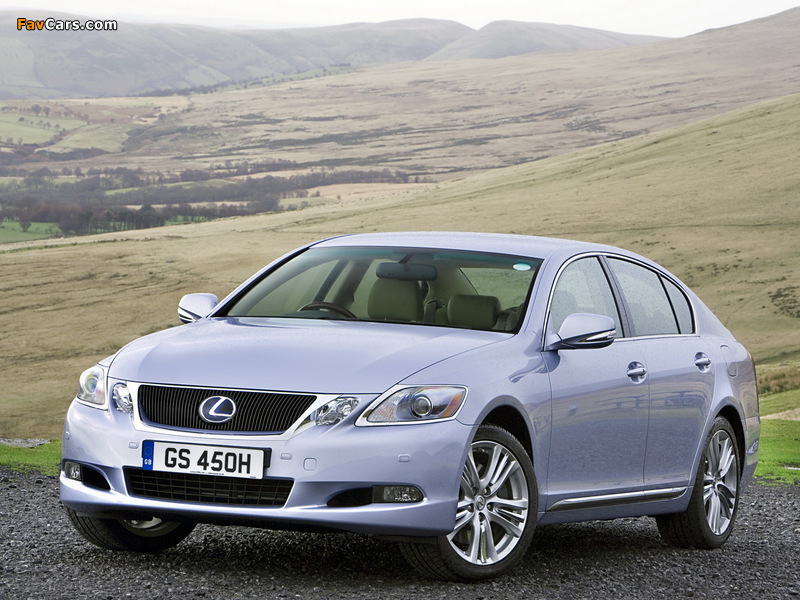 Lexus GS 450h UK-spec 2008–09 photos (800 x 600)