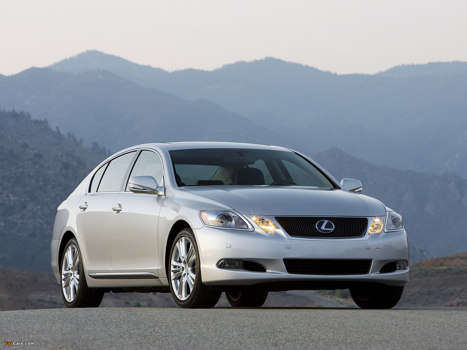 Lexus GS 450h 2008–09 photos (1600 x 1200)