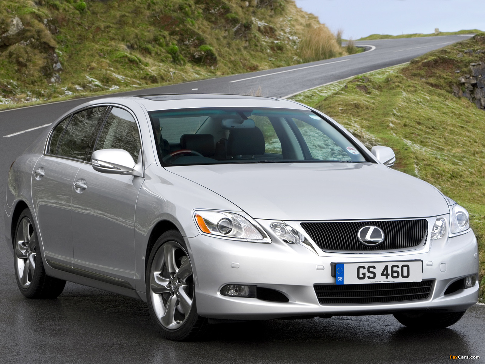 Lexus GS 460 UK-spec 2008–12 pictures (1600 x 1200)