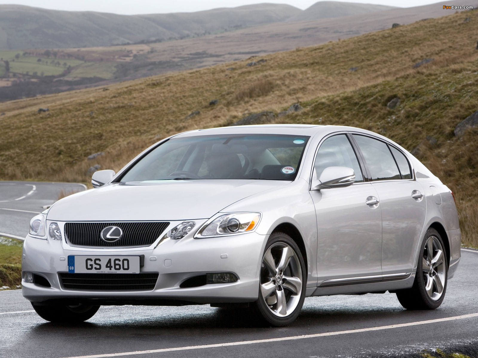 Lexus GS 460 UK-spec 2008–12 wallpapers (1600 x 1200)