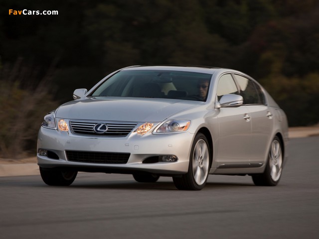 Lexus GS 450h 2009–11 photos (640 x 480)