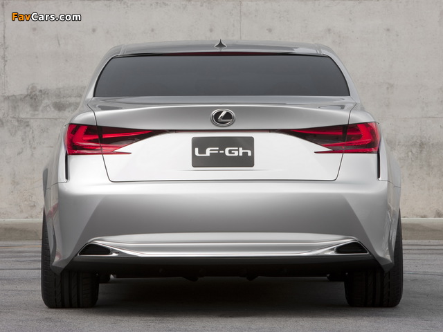 Lexus LF-Gh Concept 2011 images (640 x 480)