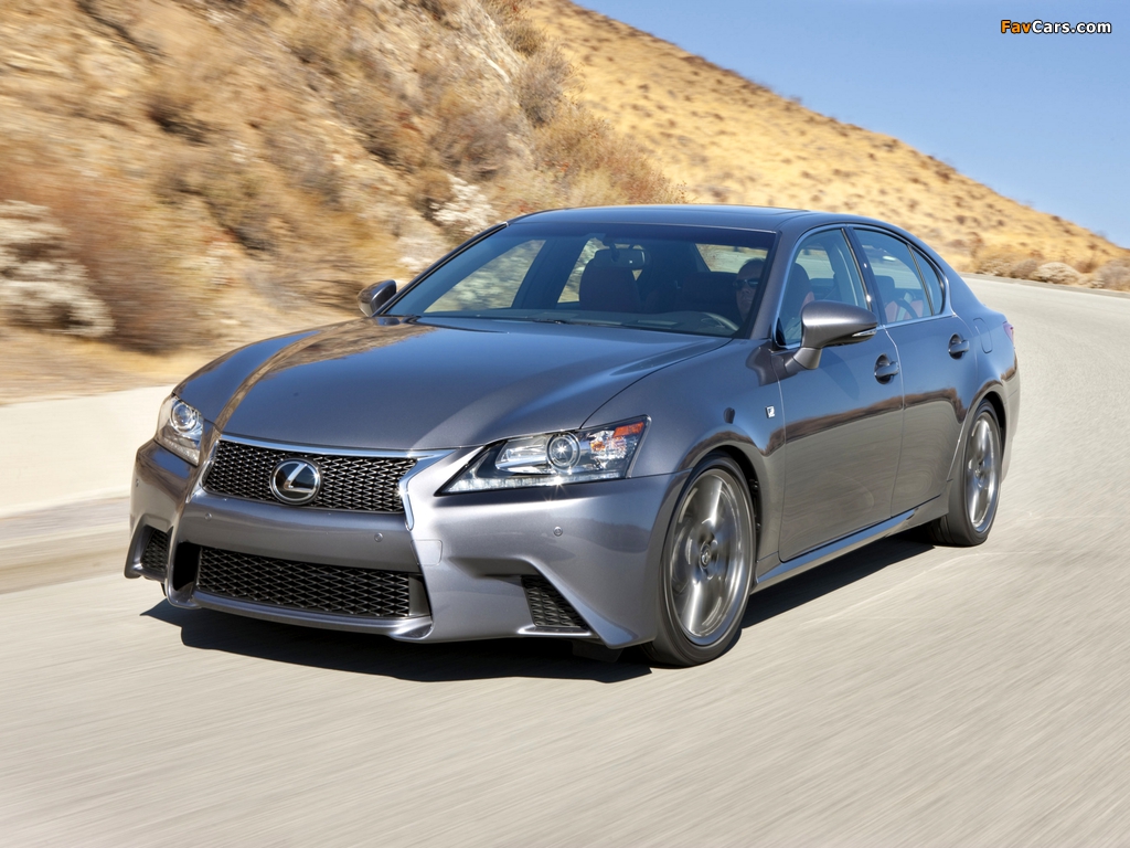 Lexus GS 350 F-Sport 2012 images (1024 x 768)