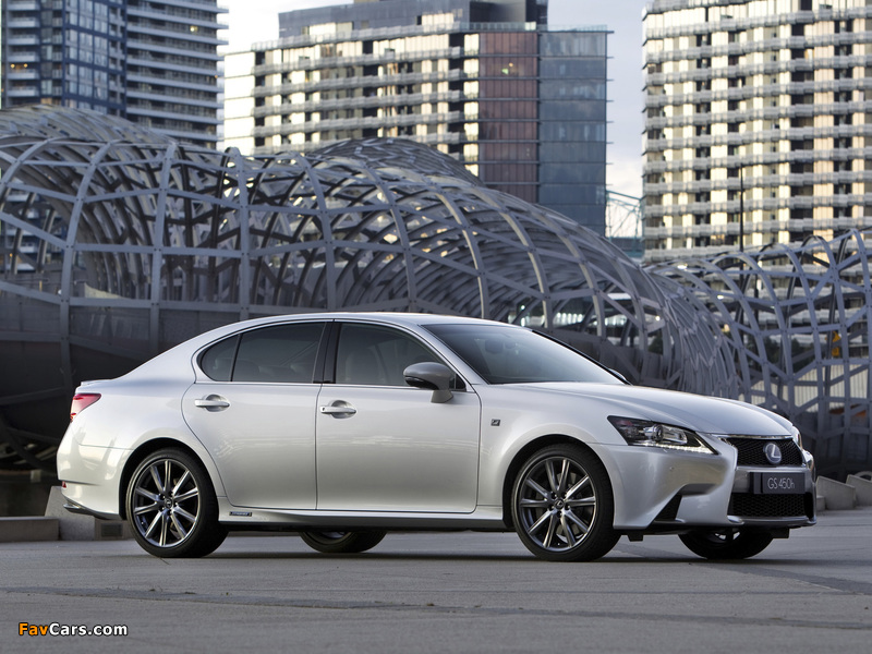 Lexus GS 450h F-Sport AU-spec 2012 images (800 x 600)