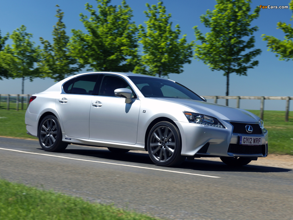 Lexus GS 450h F-Sport UK-spec 2012 images (1024 x 768)