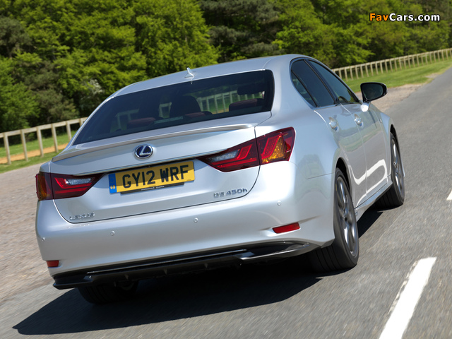 Lexus GS 450h F-Sport UK-spec 2012 images (640 x 480)