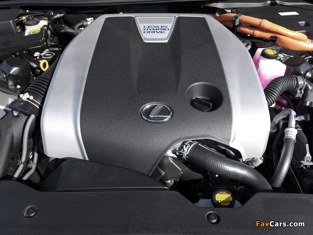 Lexus GS 450h F-Sport UK-spec 2012 images (640 x 480)