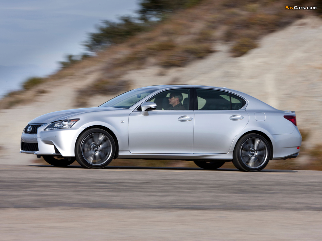 Lexus GS 350 F-Sport 2012 images (1024 x 768)