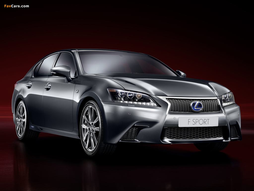 Lexus GS 450h F-Sport EU-spec 2012 photos (1024 x 768)