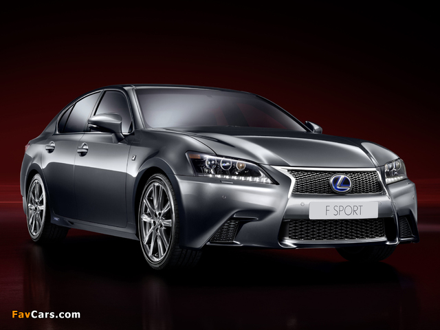 Lexus GS 450h F-Sport EU-spec 2012 photos (640 x 480)