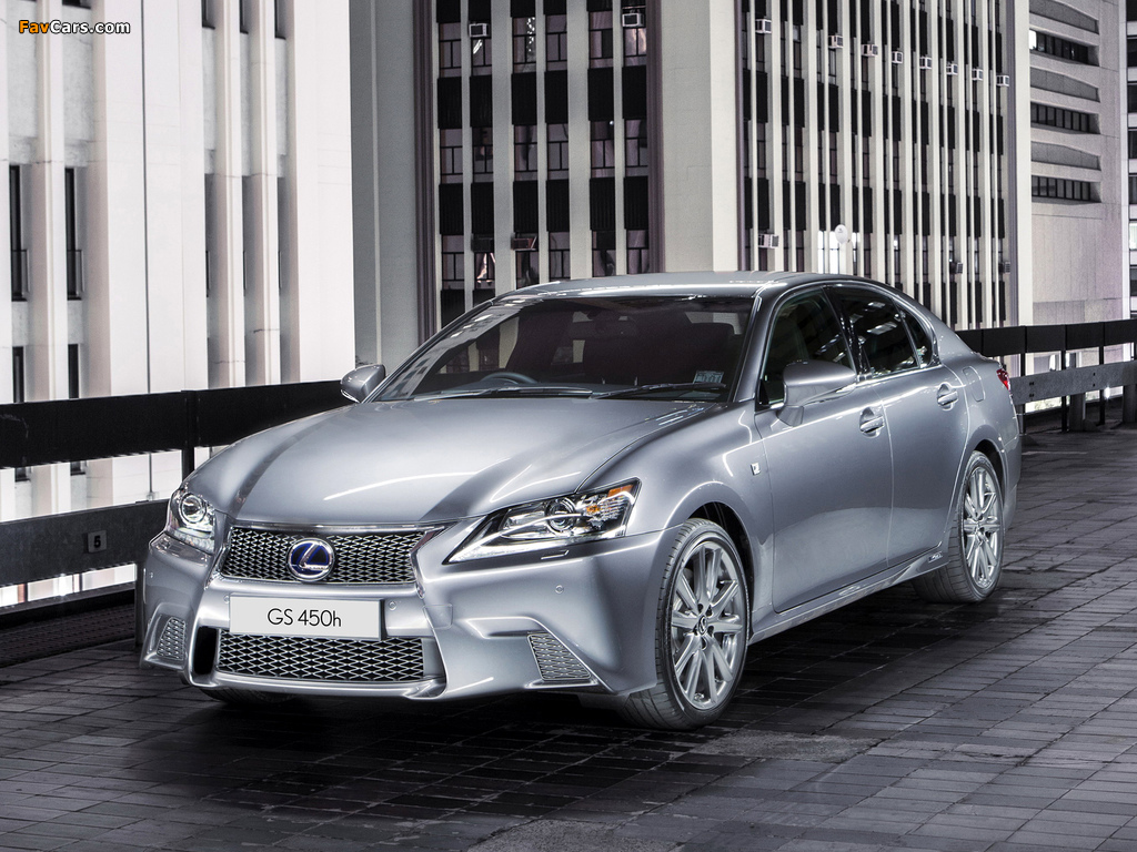 Lexus GS 450h F-Sport ZA-spec 2012 photos (1024 x 768)