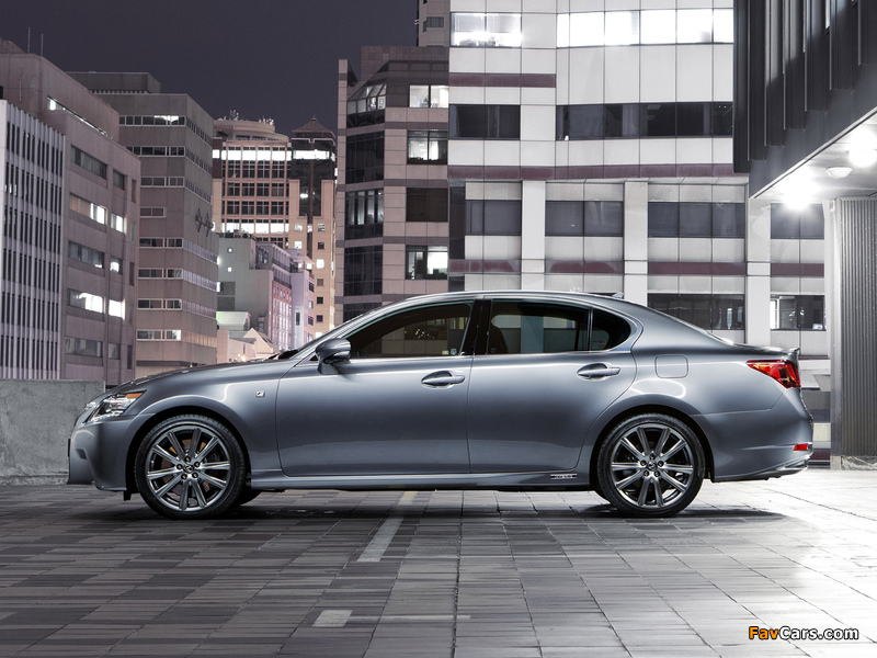 Lexus GS 450h F-Sport ZA-spec 2012 wallpapers (800 x 600)